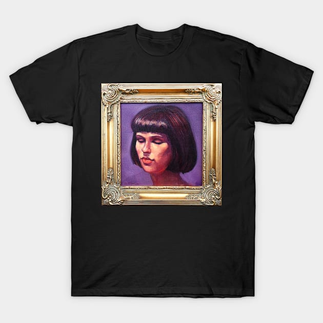 Portrait of Sharni T-Shirt by rozmcq